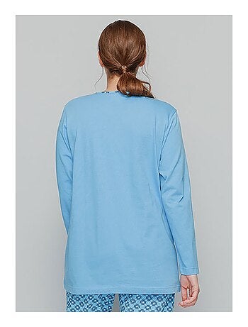 Haut de pyjama manches longues