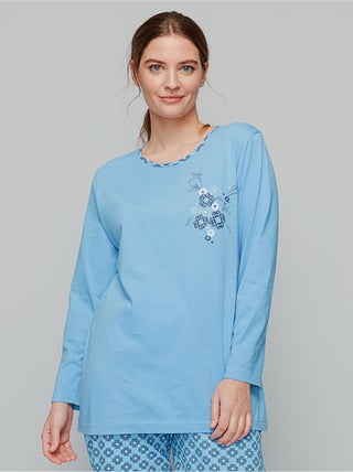 Haut de pyjama manches longues
