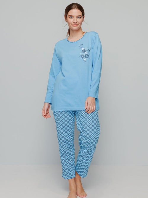 Haut de pyjama manches longues - Kiabi