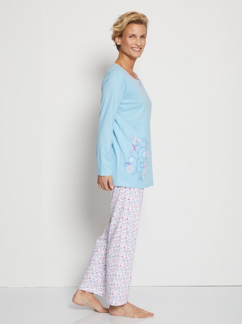 Haut de pyjama manches longues - Kiabi