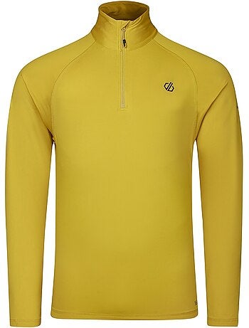 Haut de sport extensible et uni à col montant zippé fuse up - dare 2b