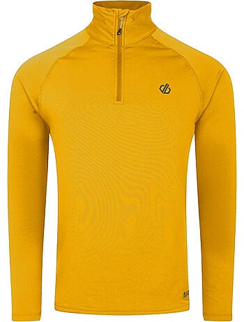 Haut de sport extensible et uni à col montant zippé fuse up - dare 2b