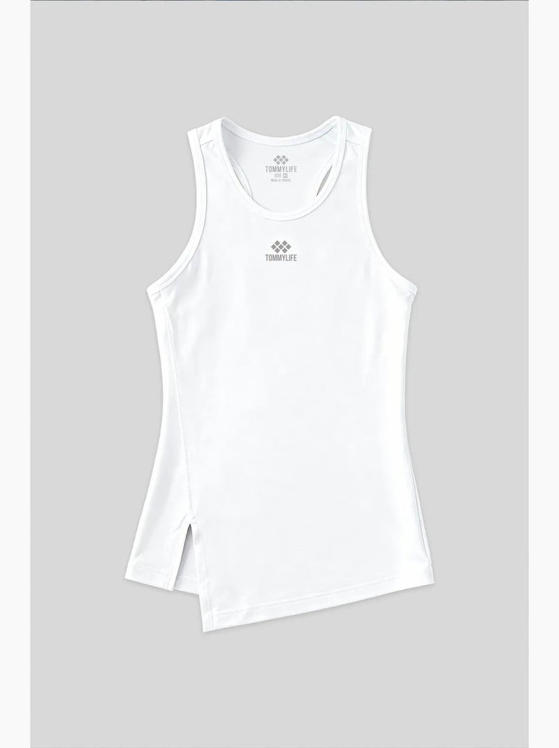 Haut de sport femme tommy Blanc Noir - Kiabi