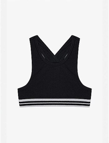 Haut de sport glitter 2 pièces fille penti