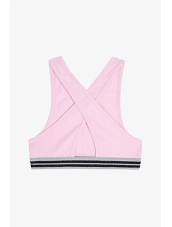 Haut de sport glitter 2 pièces fille penti