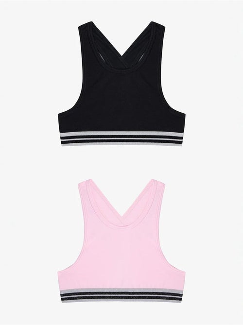 Haut de sport glitter 2 pièces fille penti - Kiabi Haut de sport glitter 2 pièces fille penti - Kiabi