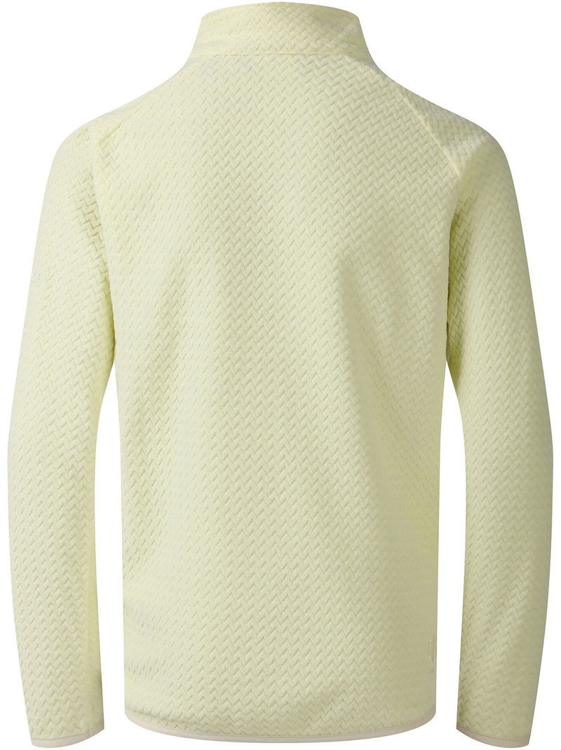 Haut de sport texturé switch out - dare 2b Jaune clair - Kiabi
