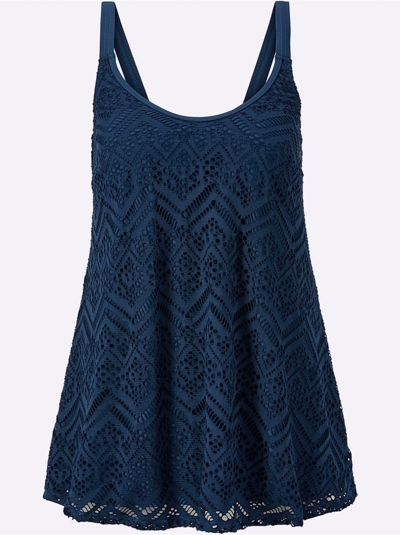 Haut de tankini - Witt - Bonnet B Bleu foncé - Kiabi