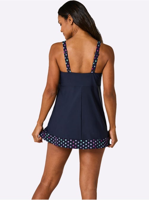 Haut de tankini avec encolure en V et bretelles réglables - Bonnet D - Witt - Kiabi Haut de tankini avec encolure en V et bretelles réglables - Bonnet D - Witt - Kiabi