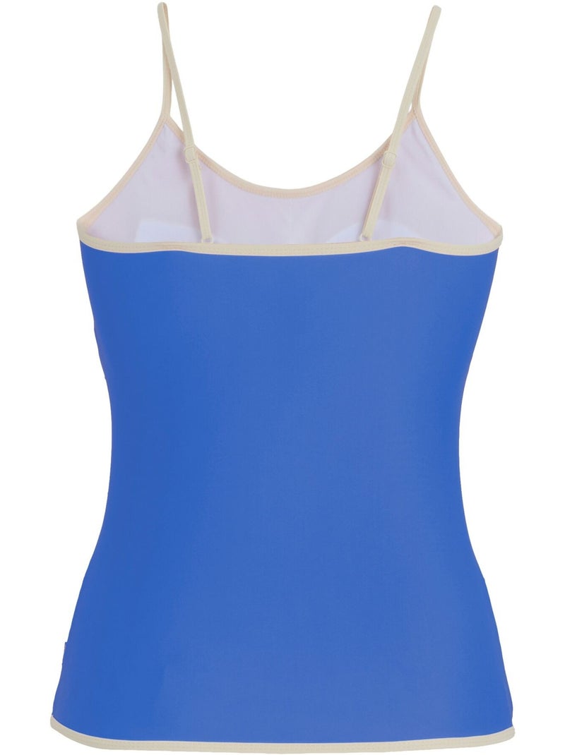 Haut de tankini uni à bretelles ajustables kyra - regatta Bleu - Kiabi