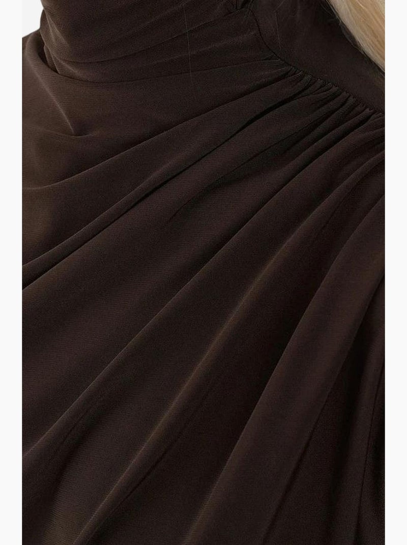 Haut en tricot élégant à manches longues hiccup Marron chocolat - Kiabi