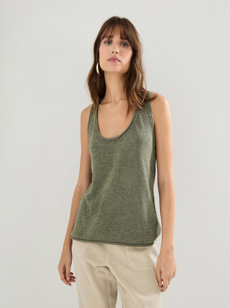 Haut en tricot, MO Fashion Vert - Kiabi