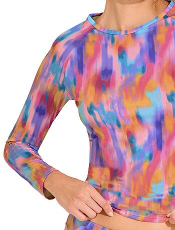 Haut maillot bain t-shirt de plage JERSEY