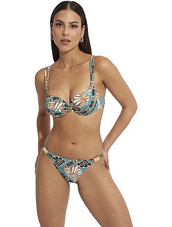 Haut maillot de bain armaturé préformé multipositions Bari