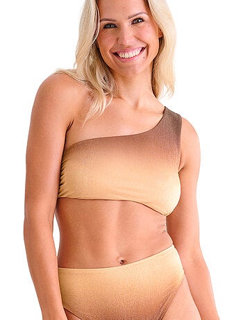 Haut maillot de bain asymétrique sans armatures CAIRO