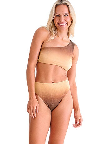 Haut maillot de bain asymétrique sans armatures CAIRO