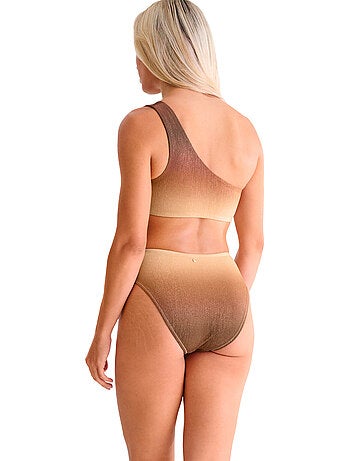 Haut maillot de bain asymétrique sans armatures CAIRO