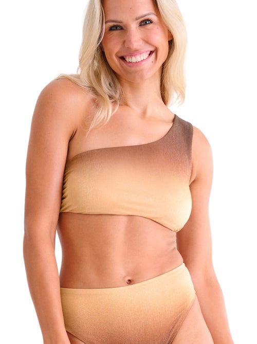 Haut maillot de bain asymétrique sans armatures CAIRO - Kiabi