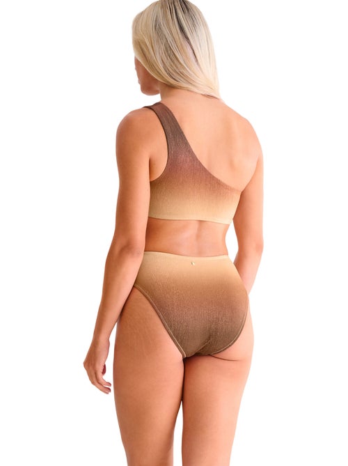 Haut maillot de bain asymétrique sans armatures CAIRO - Kiabi
