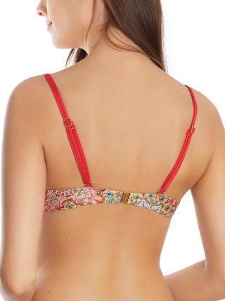 Haut maillot de bain balconnet multipositions Mandala