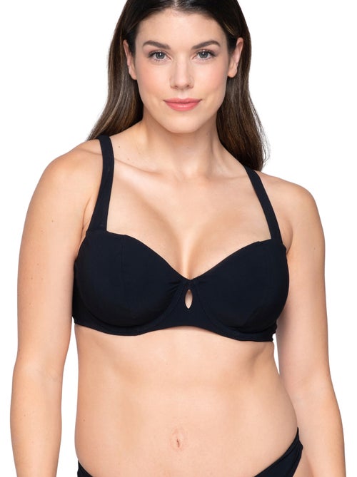Haut maillot de bain balconnet non préformé BLUE SENSE - Kiabi