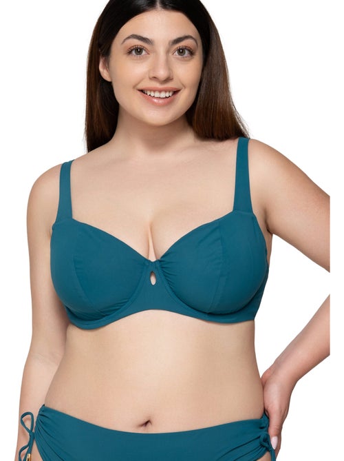 Haut maillot de bain balconnet non préformé BLUE SENSE - Kiabi