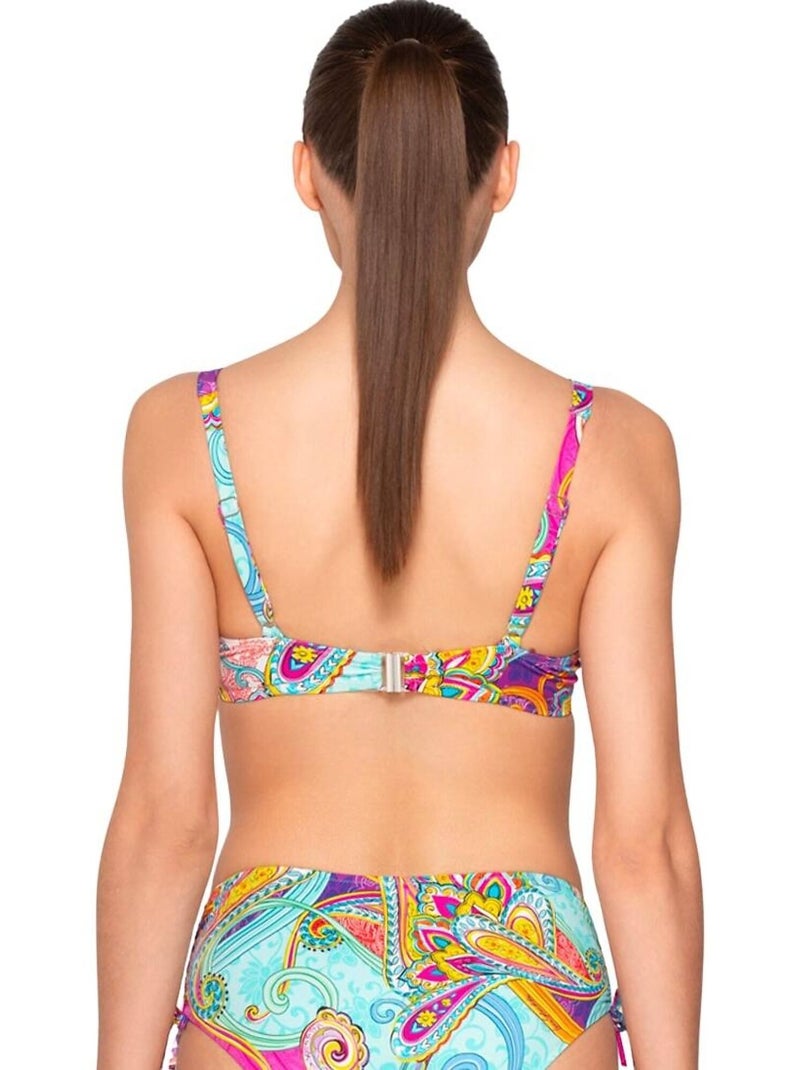 Haut maillot de bain balconnet non préformé MADISON Multicolore - Kiabi