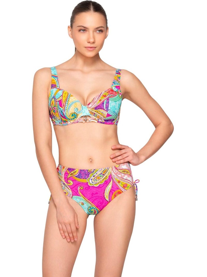Haut maillot de bain balconnet non préformé MADISON Multicolore - Kiabi
