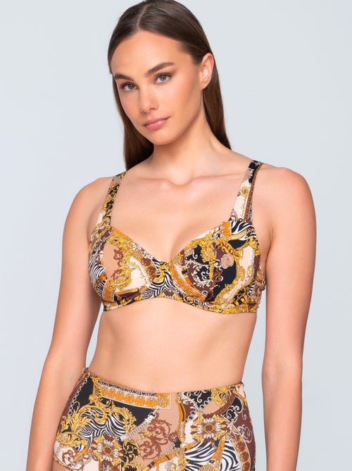 Haut maillot de bain balconnet non préformé TREASURE - Kiabi
