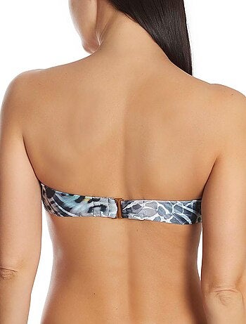 Haut maillot de bain bandeau Animal