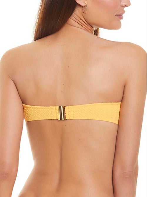 Haut maillot de bain bandeau Basica - Kiabi