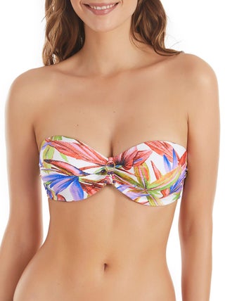 Haut maillot de bain bandeau Bird Of Paradise
