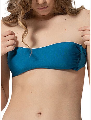Haut maillot de bain bandeau coques amovibles Homonoia