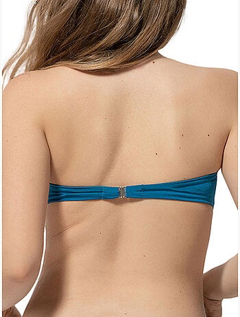 Haut maillot de bain bandeau coques amovibles Homonoia
