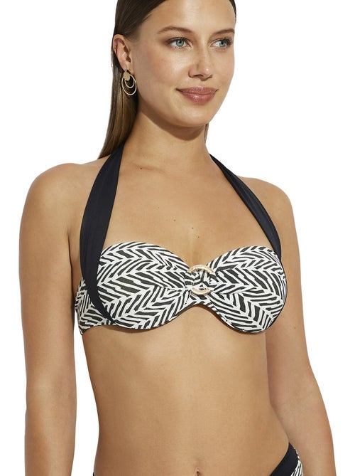 Haut maillot de bain bandeau dos nu Caipirinha - Kiabi