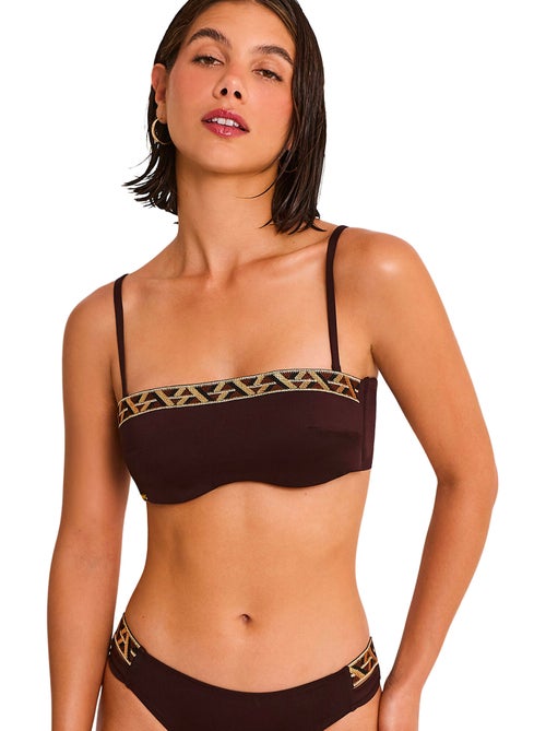 Haut maillot de bain bandeau DUNA - Kiabi