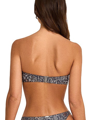 Haut maillot de bain bandeau INDIGO