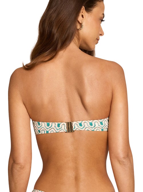 Haut maillot de bain bandeau KALEIDO - Kiabi Haut maillot de bain bandeau KALEIDO - Kiabi
