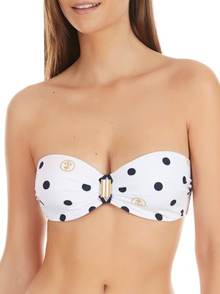 Haut maillot de bain bandeau Lunares
