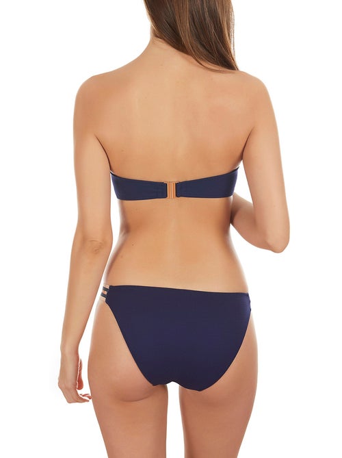 Haut maillot de bain bandeau Marinera Jacquard - Kiabi