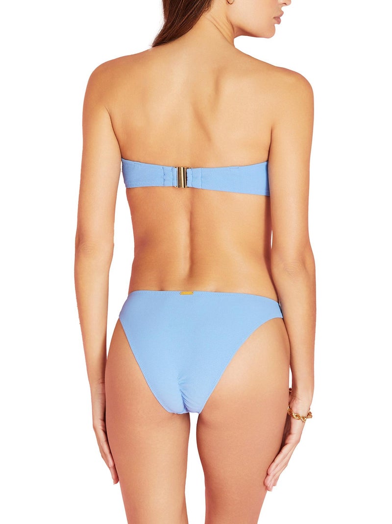 Haut maillot de bain bandeau Miami Bleu - Kiabi