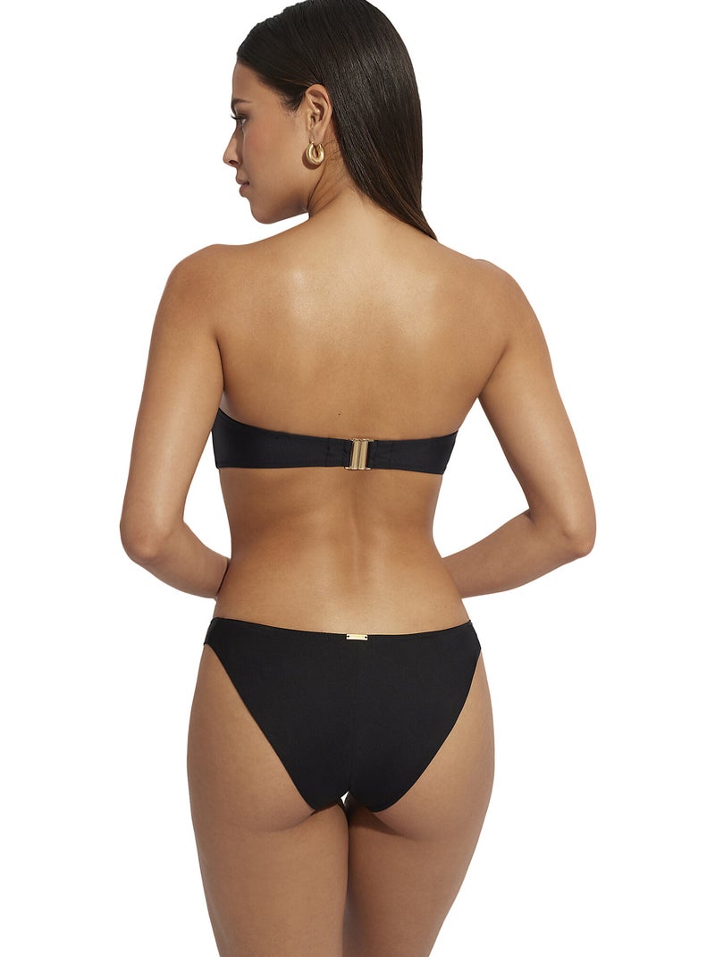 Haut maillot de bain bandeau Musha Cay Noir - Kiabi