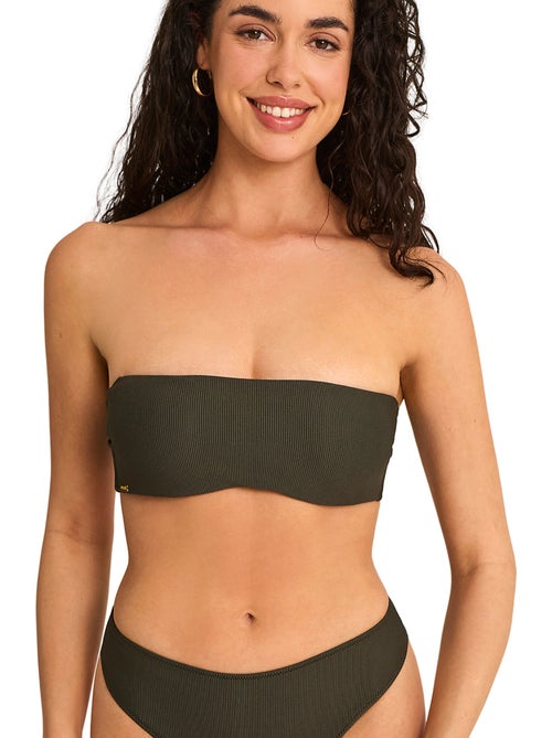 Haut maillot de bain bandeau non préformé SOLSTICE - Kiabi