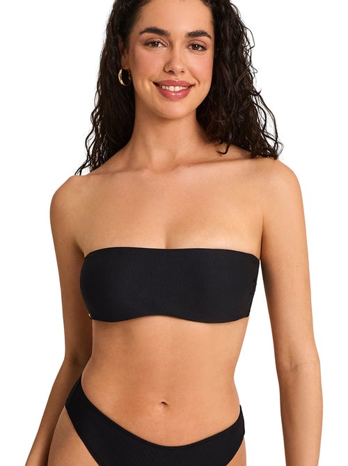 Haut maillot de bain bandeau non préformé SOLSTICE - Kiabi Haut maillot de bain bandeau non préformé SOLSTICE - Kiabi