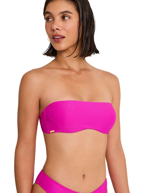 Haut maillot de bain bandeau non préformé SOLSTICE - Kiabi