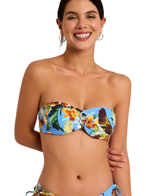 Haut maillot de bain bandeau non préformé TROPICO - Kiabi