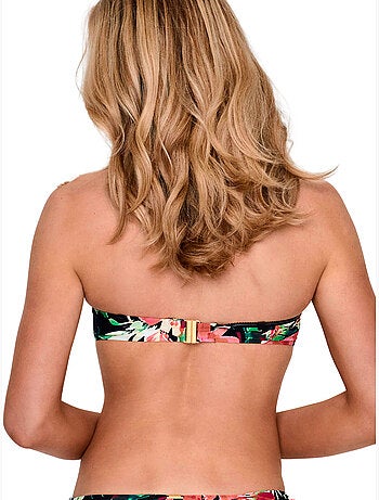 Haut maillot de bain bandeau non préformé TROPICO