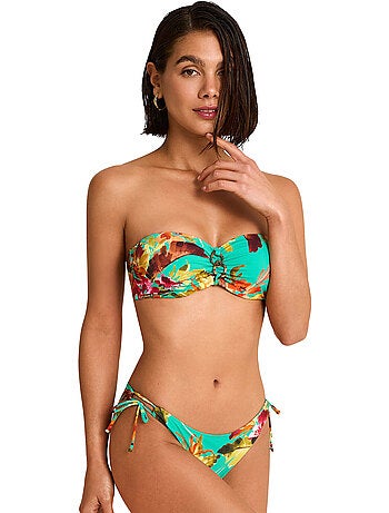 Haut maillot de bain bandeau non préformé TROPICO