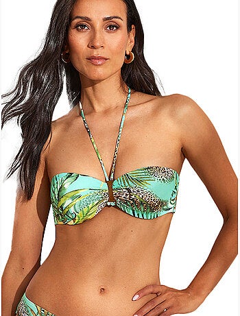 Haut maillot de bain bandeau paradise