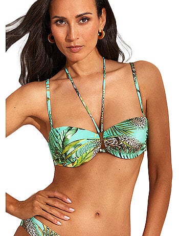 Haut maillot de bain bandeau paradise